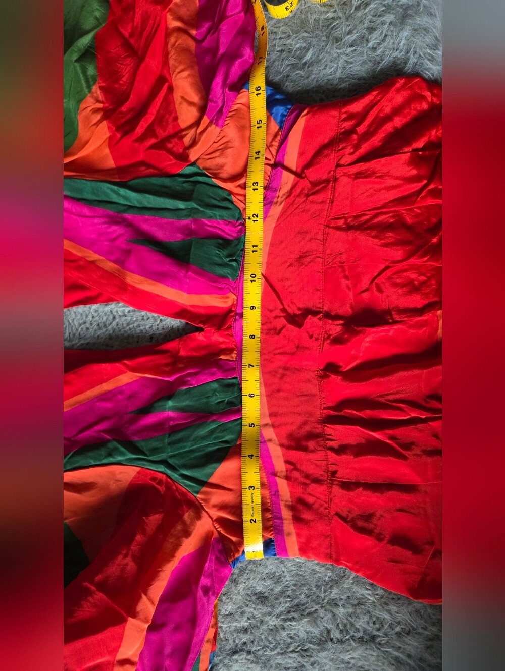 FARM Rio Colorful Leaves Maxi V-Neck Maxi Dress - Picture 9 of 9